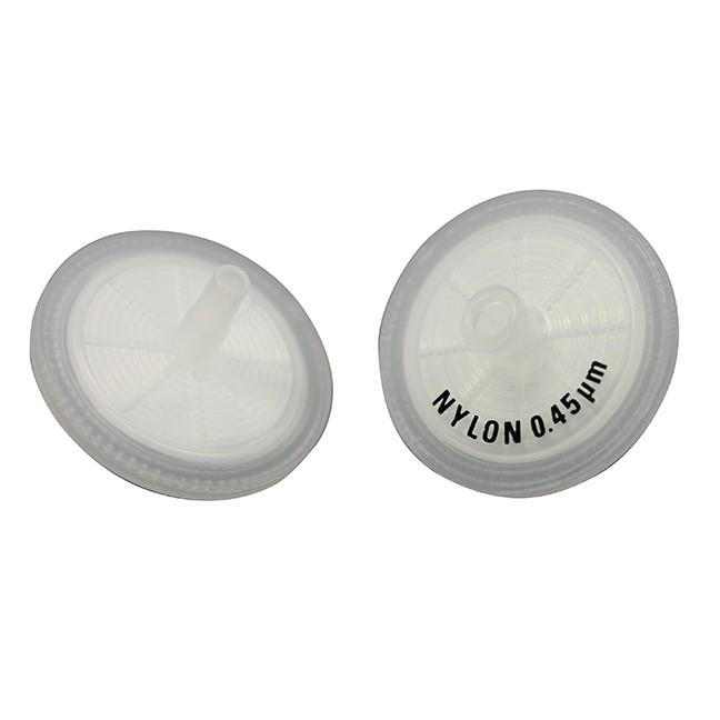Chromatography Research Supplies 30 mm Nylon Syringe Filter 0.45 um (100/pk)